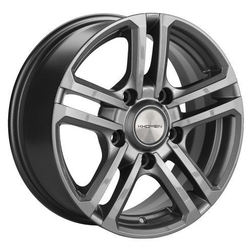 Khomen Wheels KHW1602 (Niva 4x4 Bronto) 6,5x16 5x139,7 ET35 dia 98,5 gray-FP