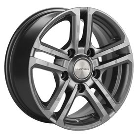 Khomen Wheels KHW1602 (Niva 4x4 Bronto) Gray-FP