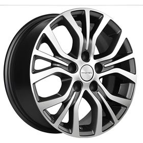Khomen Wheels KHW1608 (Opel Zafira) Gray-FP