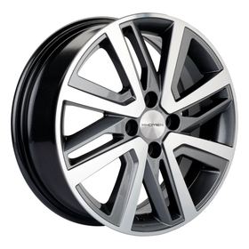 Khomen Wheels KHW1609 (Rio I/Solaris I) Gray-FP