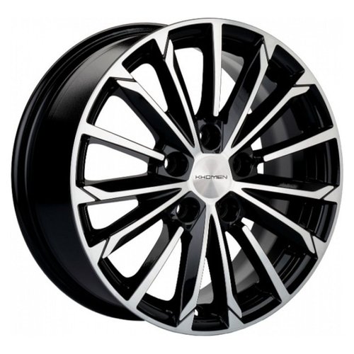 Khomen Wheels KHW1611 (DFM 580) 6,5x16 5x110 ET45 dia 67,1 black-FP