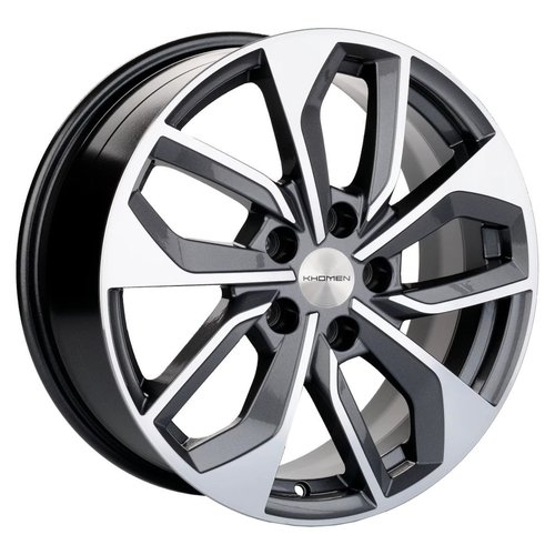 Khomen Wheels KHW1703 (A4) 7x17 5x112 ET46 dia 66,6 gray-FP