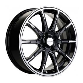 Khomen Wheels KHW1707 (Lada Vesta) Black-FP