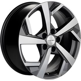 Khomen Wheels KHW1712 (Teana/X-Trail) Gray-FP
