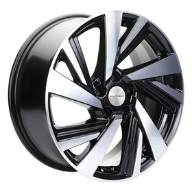Khomen Wheels KHW1801 (Murano) Black-FP