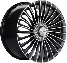 Khomen Wheels KHW2008 (Mercedes Front) gray-FP matt
