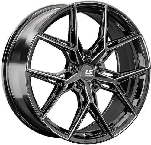 LS FlowForming RC82 8,5x20 5x108 ET38 dia 65,1 BK+SSF