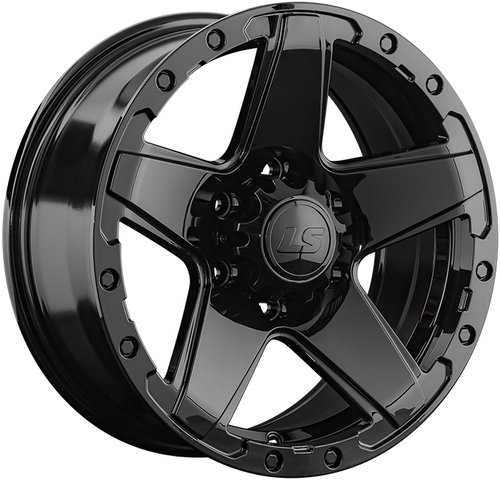 LS wheels 1284 8x17 6x139,7 ET30 dia 100,1 BK