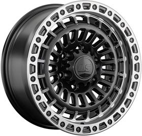 LS wheels 1348 8,5x17 6x139,7 ET25 dia 100,1 BKSL