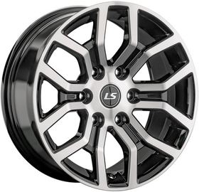 LS wheels 1367 8,5x17 6x139,7 ET25 dia 106,1 BKF