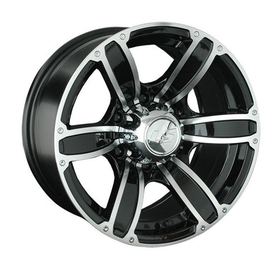 LS wheels 766 8x17 6x139,7 ET10 dia 107,1 BKF