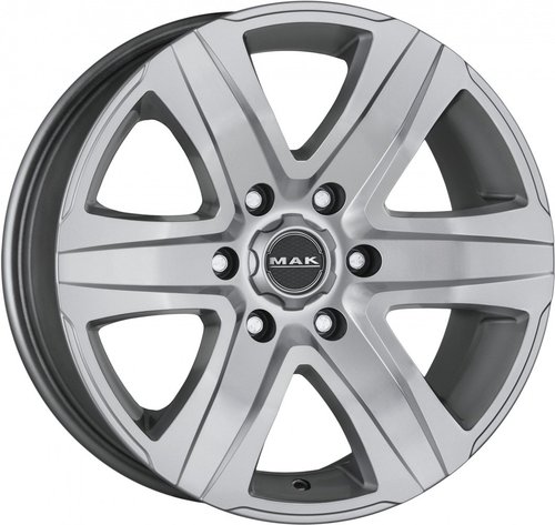 MAK Stone 6 8x18 6x130 ET53 dia 84,1 silver