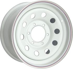 Offroad wheels Toyota 8x16 6x139,7 ET10 dia 110 Black