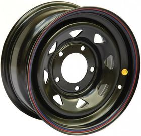 Offroad wheels УАЗ 8x16 5x139,7 ET-40 dia 110 черный