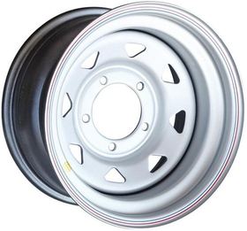 Offroad wheels УАЗ серебристый
