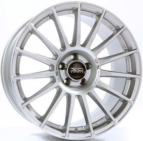 OZ Racing Superturismo Dakar matt race silver black lettering