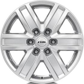 Rial Transporter 6 7x17 6x130 ET57 dia 84,1 polar silver