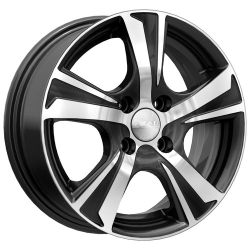 Скад Крит 5.5x14 4x100 ET45 dia 67.1 алмаз черный