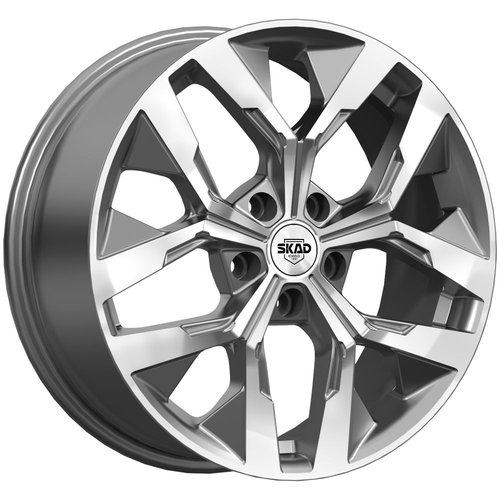 Скад Ламберт 7.5x18 5x114.3 ET50 dia 67.1 алмаз графит