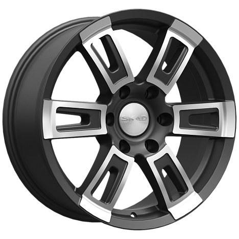 Скад Тор 8x18 6x139.7 ET25 dia 106.2 алмаз бархат новый