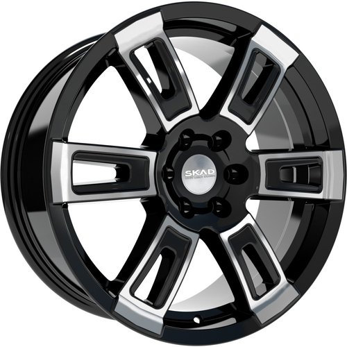 Скад Тор 8x18 6x139.7 ET25 dia 106.2 алмаз