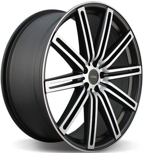 Vissol V-004 9x20 5x120 ET20 dia 74,1 matte graphite machined