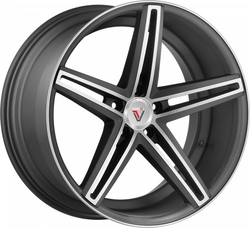 Vissol V-015 9x20 5x112 ET25 dia 66,6 matte graphite machined