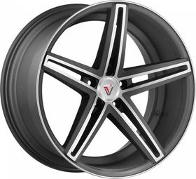 Vissol V-015 9x20 5x112 ET25 dia 66,6 matte graphite machined