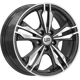 Wheels UP Up103 6.5x16 5x105 ET38 dia 56.6 new diamond