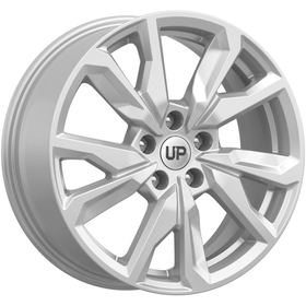 Wheels UP Up114 7x17 5x105 ET38 dia 56.6 silver classic