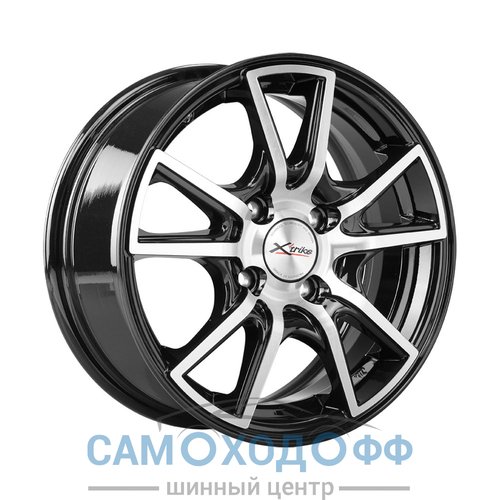 X trike X-104 6x14 4x100 ET38 dia 67.1 BK/FP