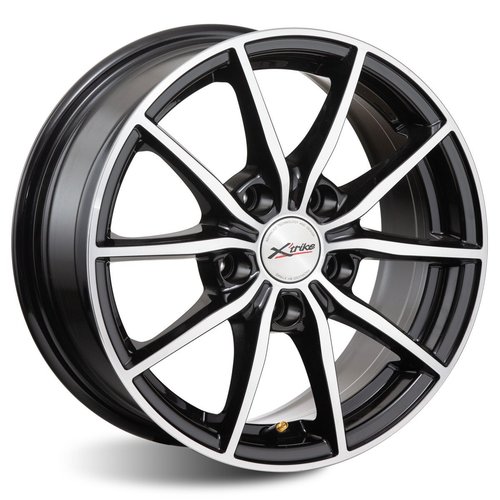 X trike X-111M 6,5x15 5x100 ET38 dia 57,1 BK/FP