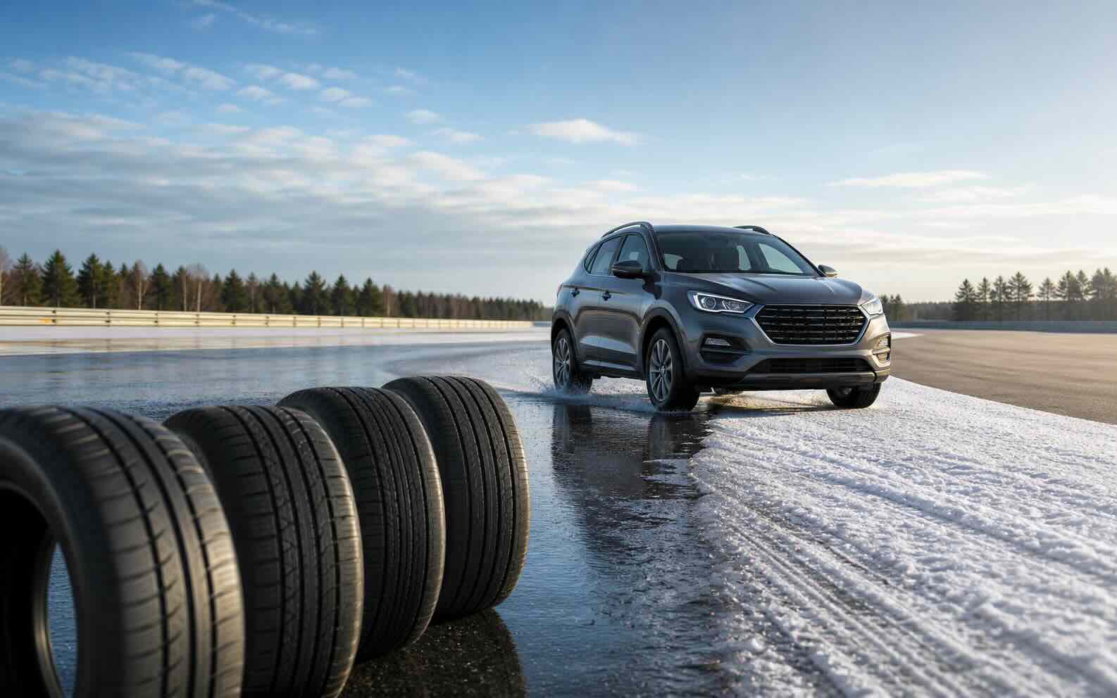 Тест всесезонных SUV-шин 215/55 R17 2026 — AutoBild